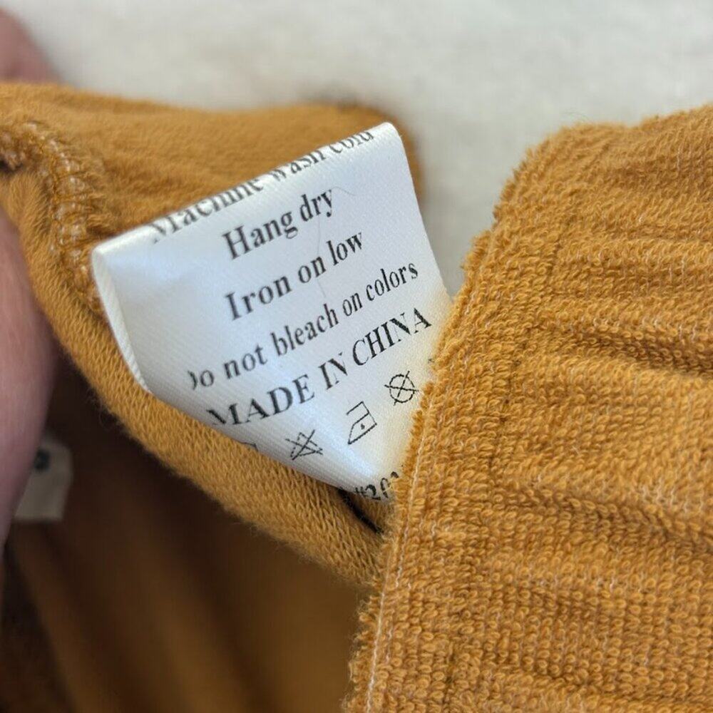 Dandy Del Mar Shorts The Santorini Burnt Sienna Terry Cloth Shorts Womens Size S - Picture 6 of 10